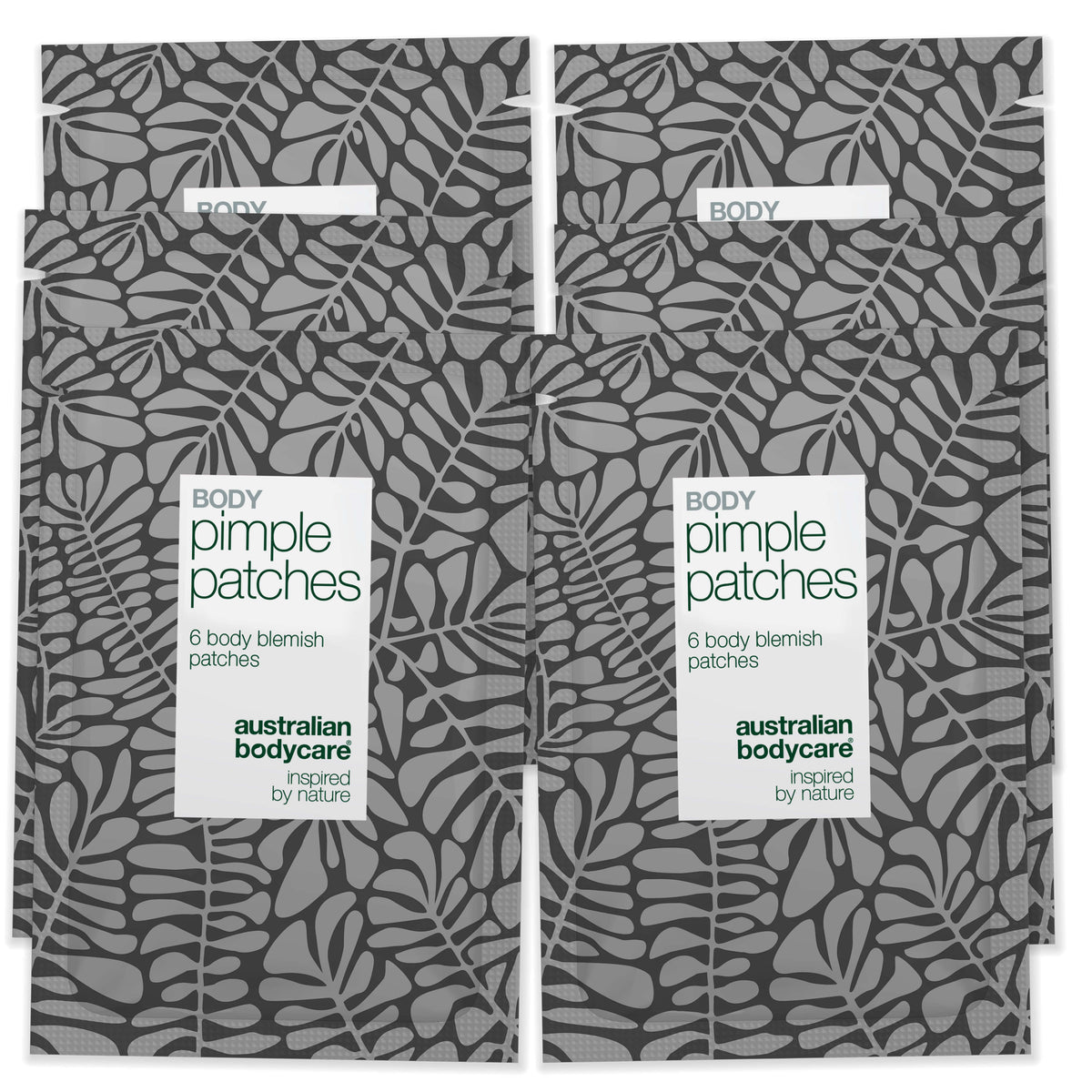 Body Pimple Patches – Behandeling voor puistjes op het lichaam — Effectieve puistenpleisters voor rug, borst en schouders. Absorbeert talg, beschermt de huid en vermindert onzuiverheden.