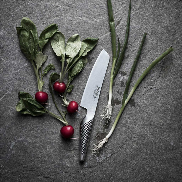 GLOBAL Vegetable Knife 5.5"β CROMOVA 18 Stainless Steel, Japan