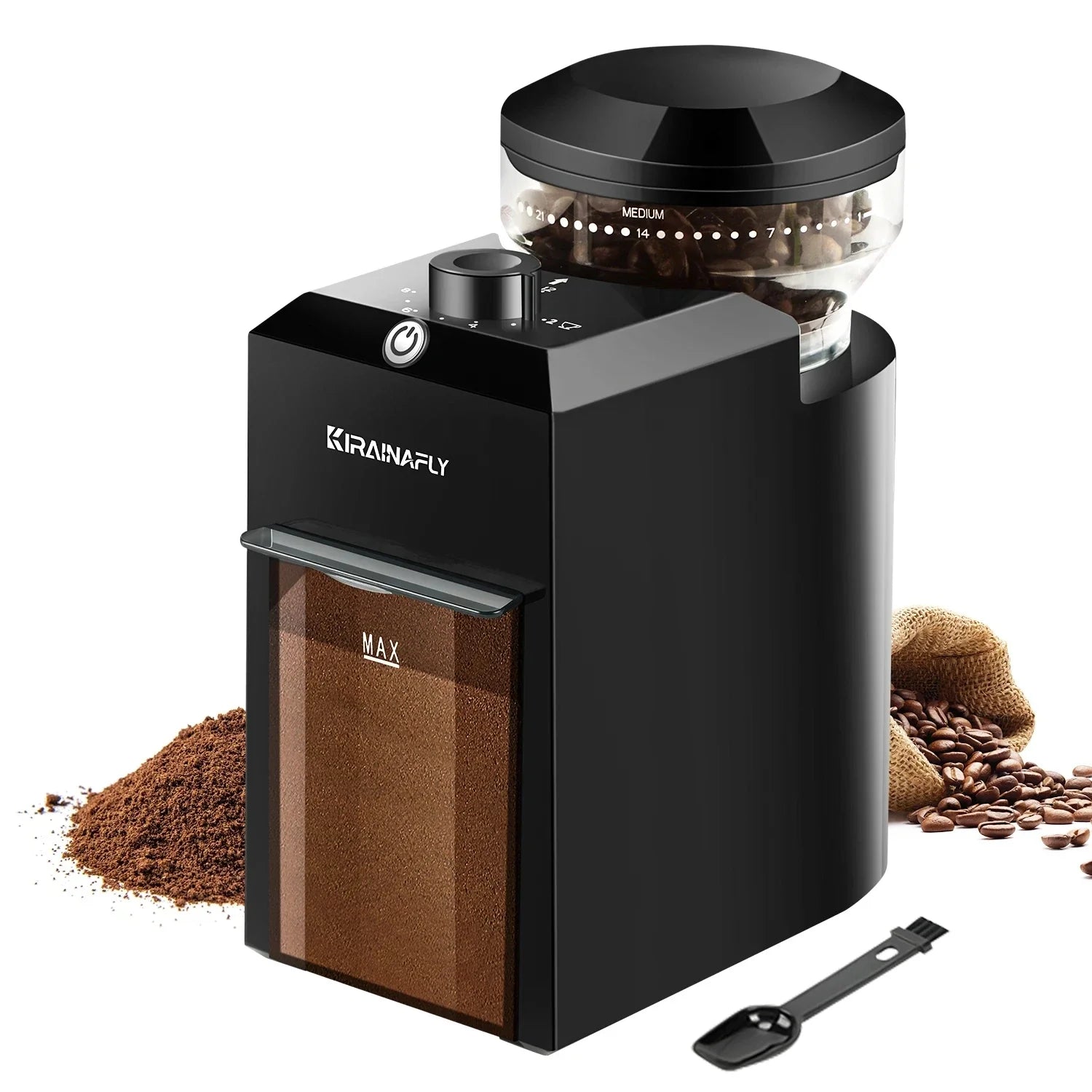 28-Setting Burr Coffee Grinder