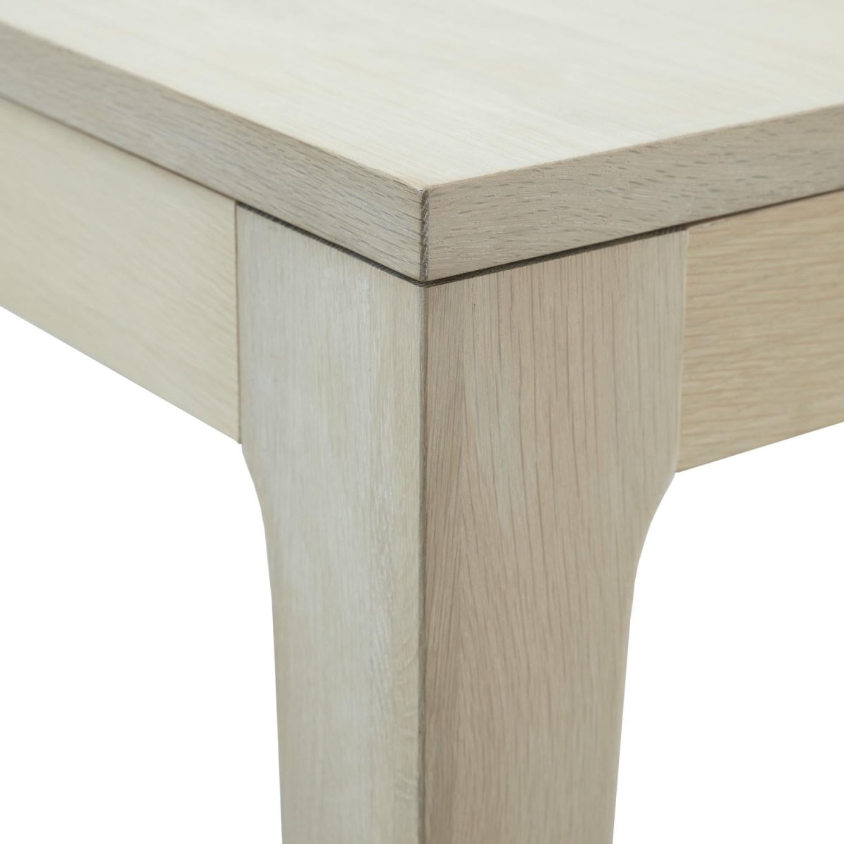 Rectangular Extendable Dining Table Kerteminde - White Oil