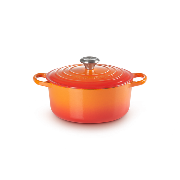 Le Creuset Signature 24cm Öntöttvas főzőedény - Narancssárga