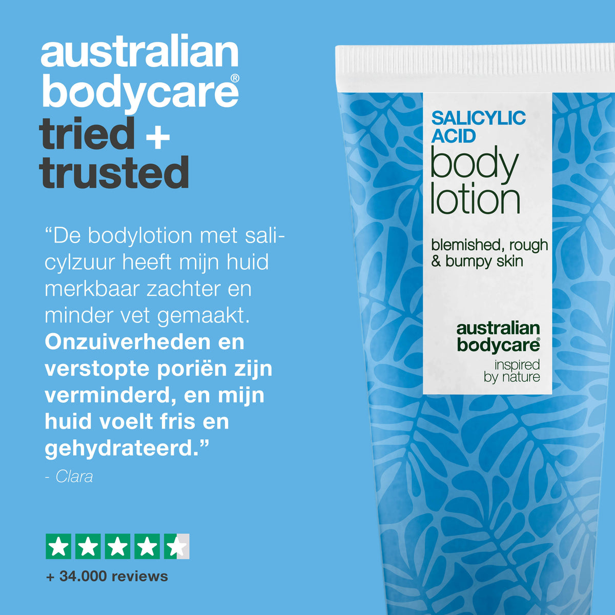 Body Lotion met salicylzuur – tegen onzuiverheden en droge huid —  Body Lotion met salicylzuur exfolieert, hydrateert en helpt bij onzuiverheden, ruwe en droge huid. Perfect voor dagelijks gebruik.