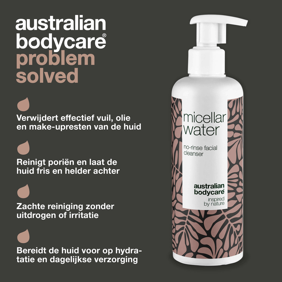 Micellair Water – Effectieve Reiniging voor Vette en Onzuivere Huid — Micellair Water verwijdert make-up, vuil en overtollig talg. Perfect voor dagelijkse reiniging en een frisse huid.