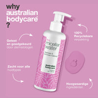 Micellair Water – Reinigt, kalmeert en verwijdert make-up — Micellair Water tegen irritatie en make-up. Voor de gevoelige huid. Bevat B12, Niacinamide, Glycerine en Propanediol.