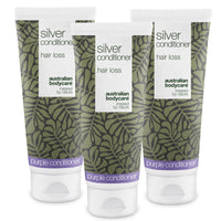 Conditioner voor grijs en blond haar – Tegen haaruitval — Verzorg grijs en blond haar met Silver Conditioner. Vermindert haaruitval, neutraliseert gele tonen en laat het haar zacht en glanzend.