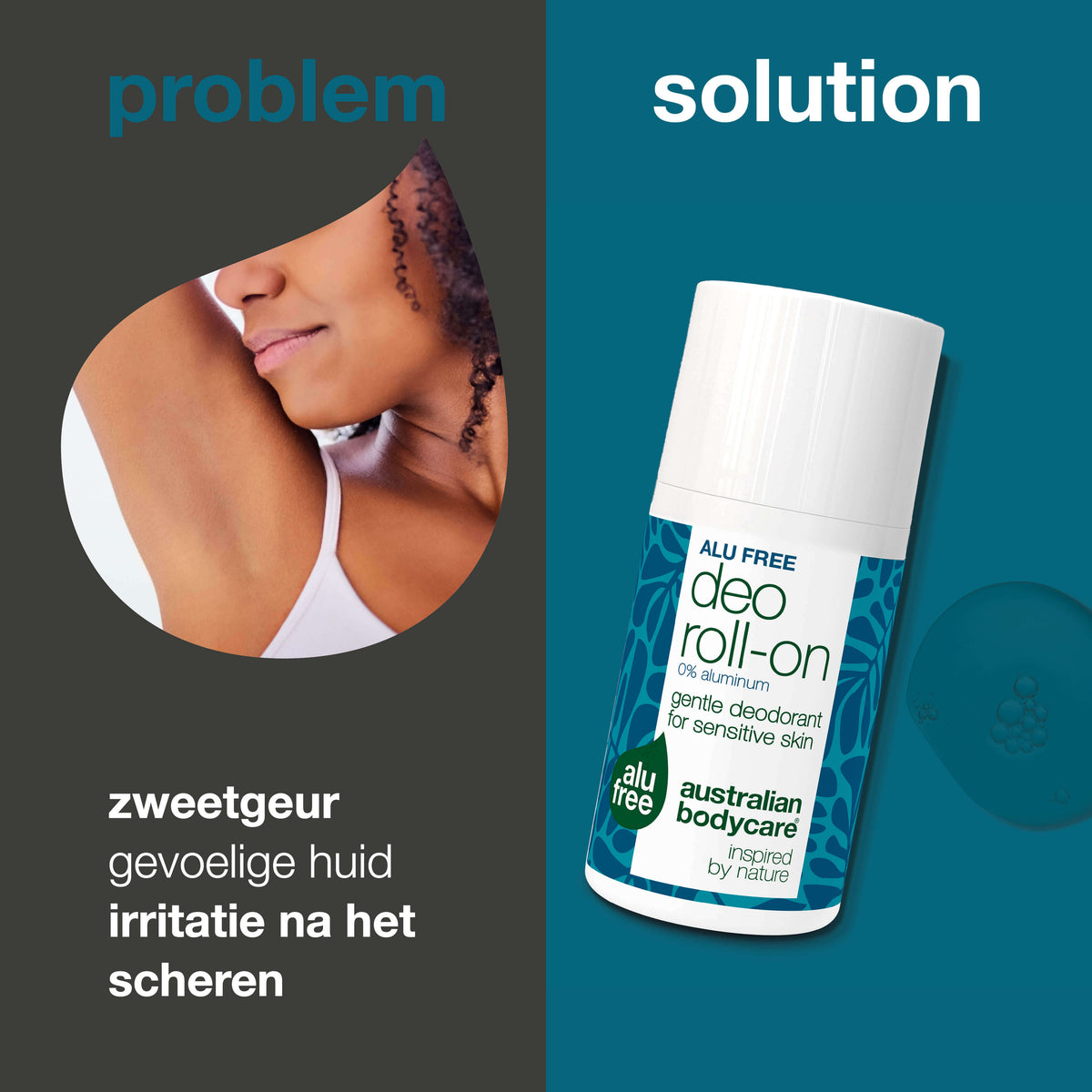 Natuurlijke roll-on deodorant zonder aluminium tegen zweetgeur — Deze aluminiumvrije deodorant houdt je fris en geurvrij, zonder vlekken of irritatie. Ideaal voor dagelijks gebruik.