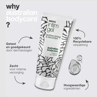Intieme gel voor mannen – Verlicht jeuk en irritatie — Zeg jeuk en ongemak vaarwel met Men’s Intimate Gel. Houdt de huid fris en in balans met een niet-vette, snel absorberende formule.