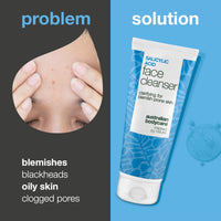 Salicylzuur Gezichtsreiniger tegen onzuiverheden — Salicylzuur Cleanser helpt tegen mee-eters, zuivert de huid en voorkomt verstopte poriën. Met Salicylzuur.