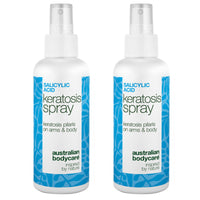 Keratosis pilaris spray tegen ruwe huid en bultjes — Keratosis pilaris spray vermindert ruwe bultjes en maakt de huid glad. Bevat salicylzuur voor diepe exfoliatie.
