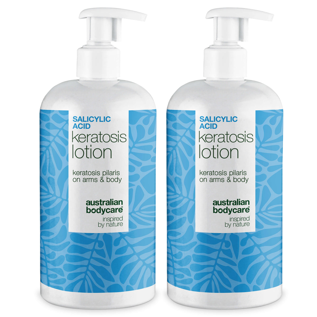 Body lotion bij keratosis pilaris en ruwe, bobbelige huid — Body lotion voor keratosis pilaris en droge huid. Verzacht met salicylzuur, niacinamide en zink.