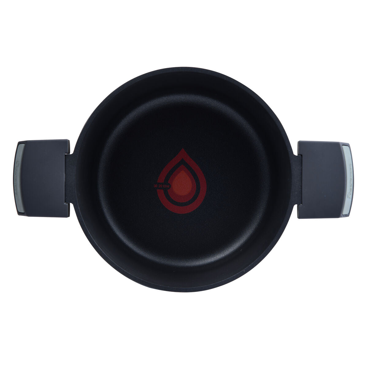 Casserole with lid Masterpro GASTRO REECO MP Black