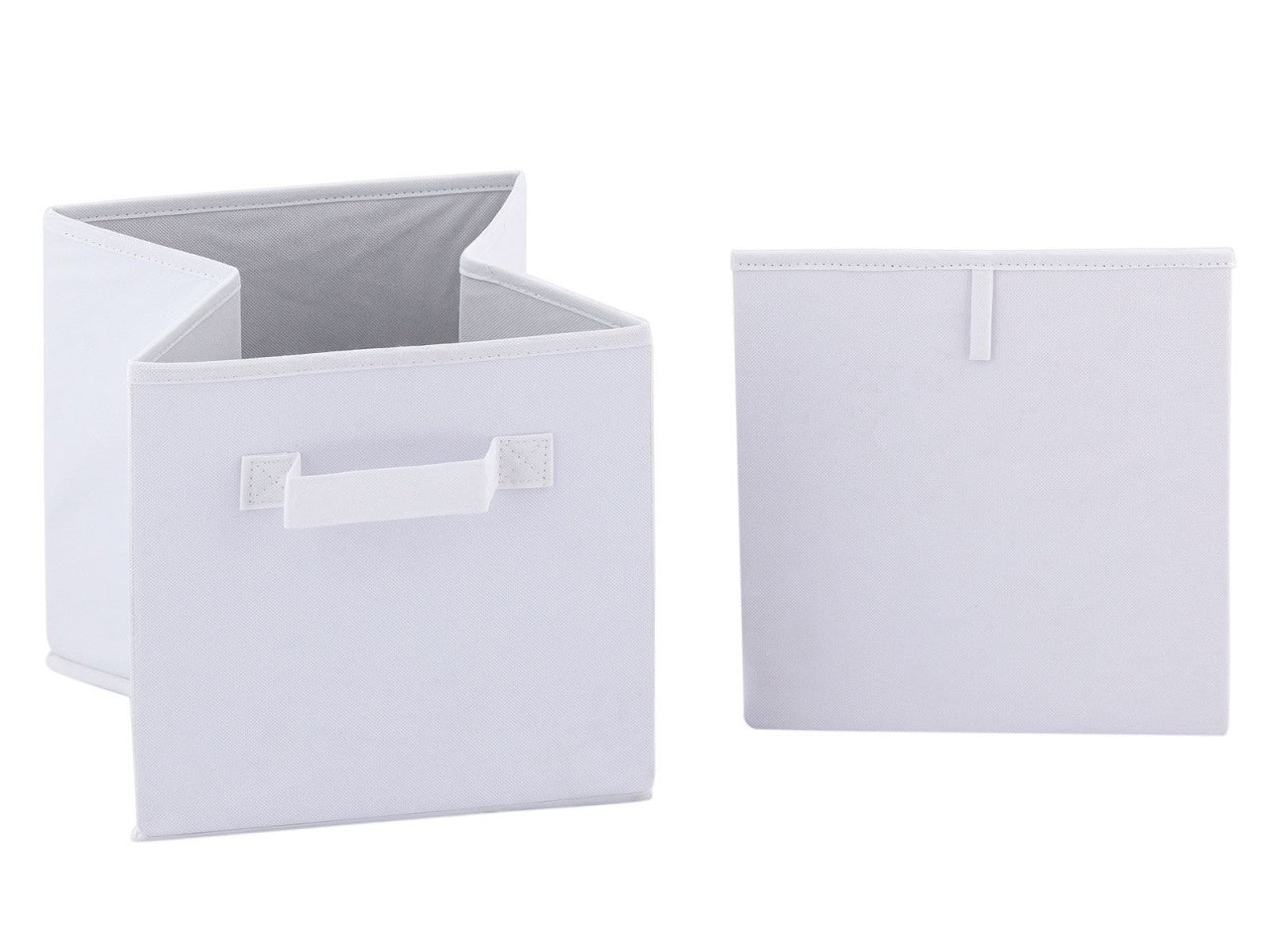 Foldbare opbevaringsbokse 26×26×26 cm – sæt 6 stk.