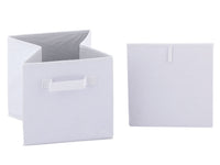 Foldbare opbevaringsbokse 26×26×26 cm – sæt 6 stk.