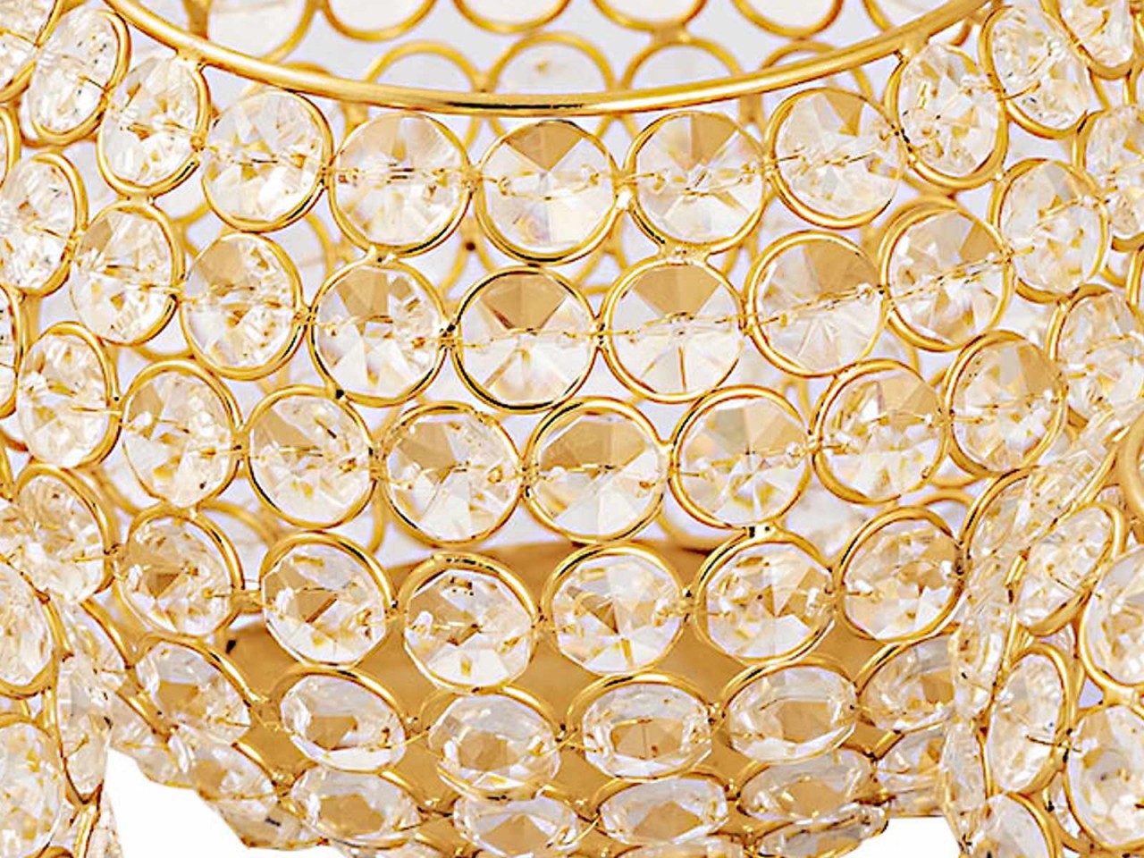Kerzenhalter 24-teilig Set 3 x 8 VE Teelichthalter Crystal Kerzenständer gold o. silber Vintage Kris