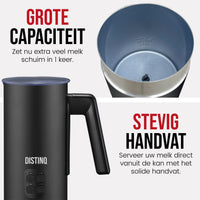 DistinQ Milk Frother Black