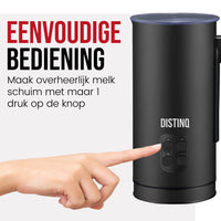DistinQ Milk Frother Black