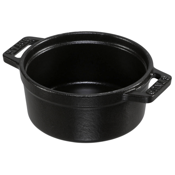 Staub Mini Cocotte 10cm Sütőedény kerek - Fekete