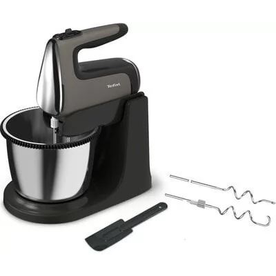 Tefal Powermix Silence HT654E38 mixer Álló mixer 600 W Fekete, Szürke