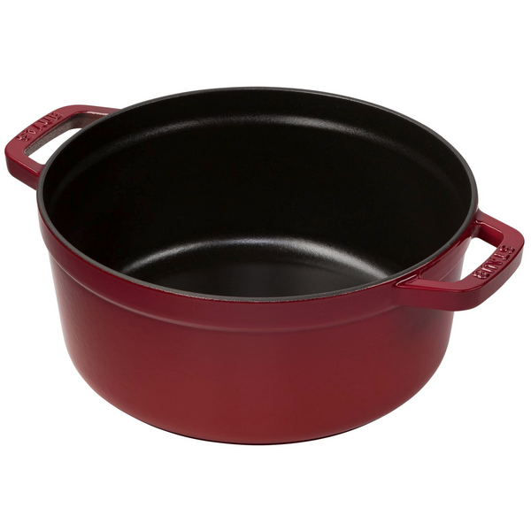 Staub La Cocotte 24cm Sütőedény kerek - Piros