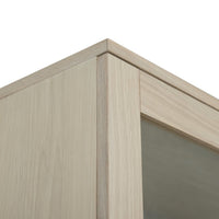 Highboard with LED Light Kerteminde - White Oil