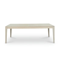 Rectangular Extendable Dining Table Kerteminde - White Oil