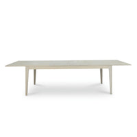 Rectangular Extendable Dining Table Kerteminde - White Oil