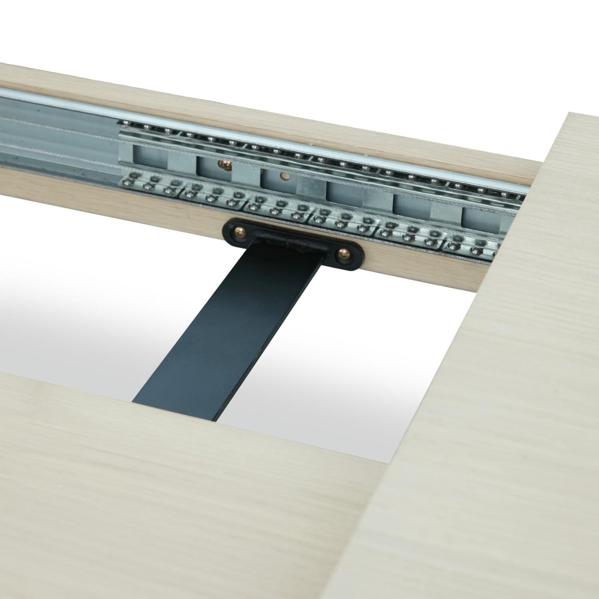 Rectangular Extendable Dining Table Kerteminde - White Oil
