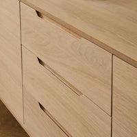4-Door Sideboard Kerteminde - White Oil