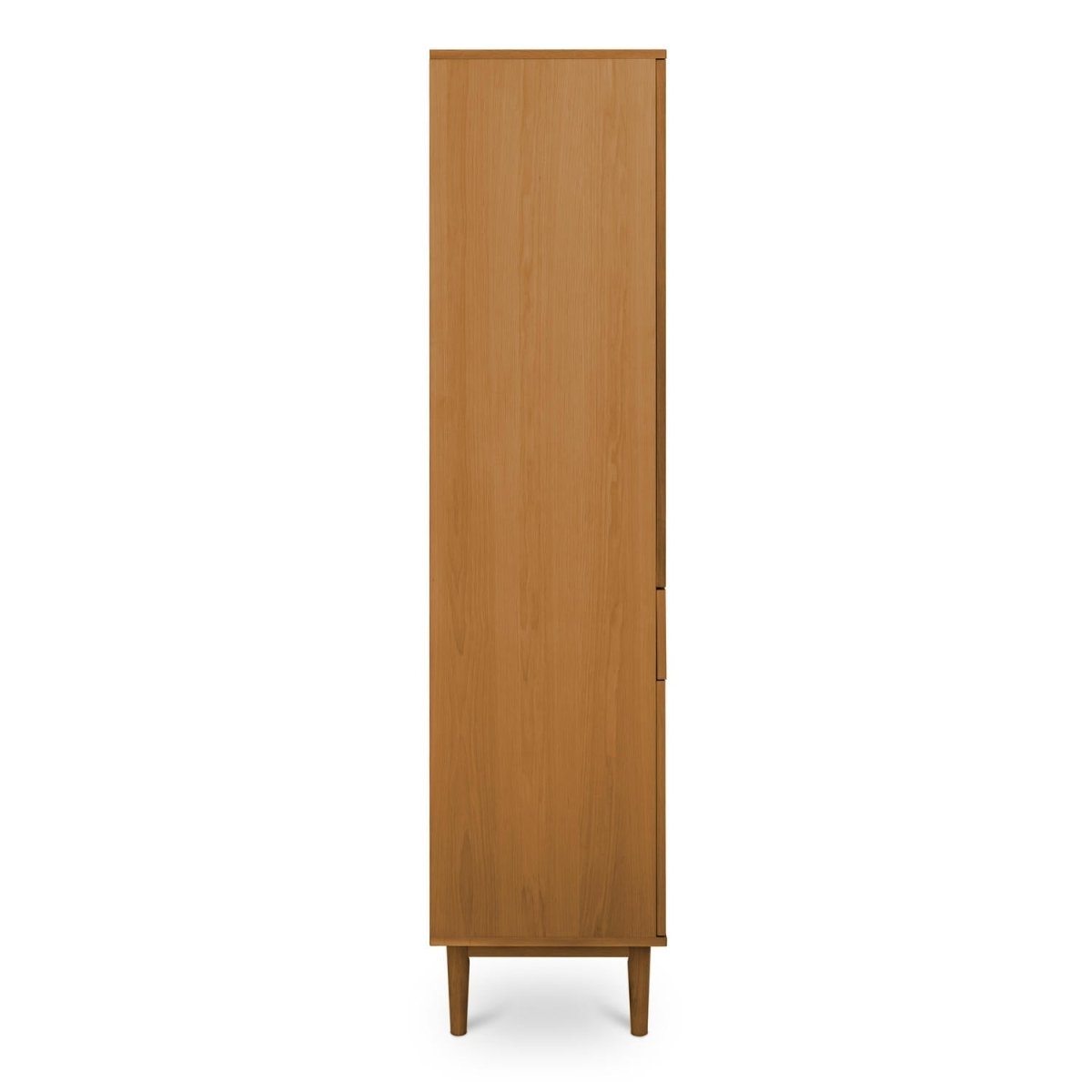 Display Cabinet with LED Light Kerteminde - Natural Oil
