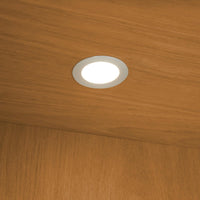 Display Cabinet with LED Light Kerteminde - Natural Oil