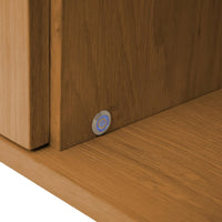 4-Door Wall Cabinet Kerteminde - Natural Oil