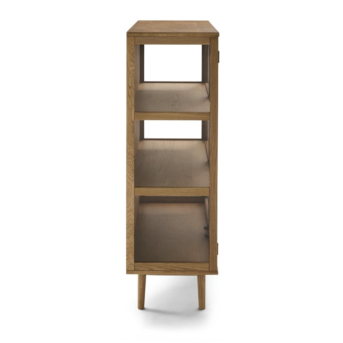 2-Door Highboard Svendborg - Natural Oak
